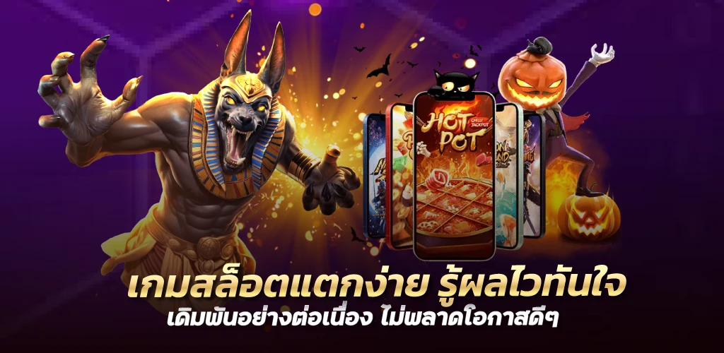 เกมสล็อตแตกง่าย รู้ผลไวทันใจ เดิมพันอย่างต่อเนื่อง ไม่พลาดโอกาสดีๆ